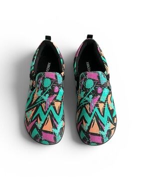 XERO Shoes Women’s Aptos Graphic Hemp Canvas Barefoot Slip-on Shoe Size 11
